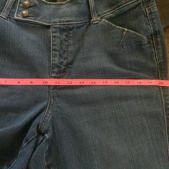 Lane Bryant Tighter Tummy Technology Boot Cut Jeans Size 14 Dark Wash - Picture 6 of 7